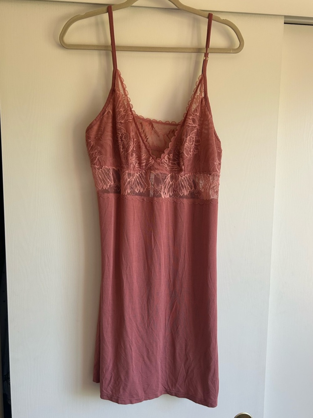 Soma Lace-Trim Slip Dress Chemise Women's Intimates. XL